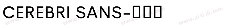 CEREBRI SANS字体转换